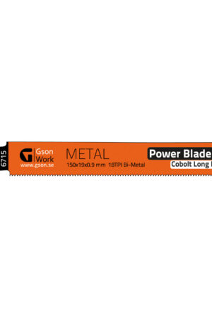 Tigerblade Metal 18, 5 st
