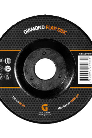 Diamond Flap Disc 115 mm 60 Grit