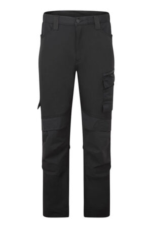 DX421 - Servicebyxa 4-vägsstretch, Helt svart