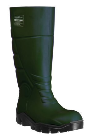 FD90 - PU Non Safety Wellington O4 CI FO Grön