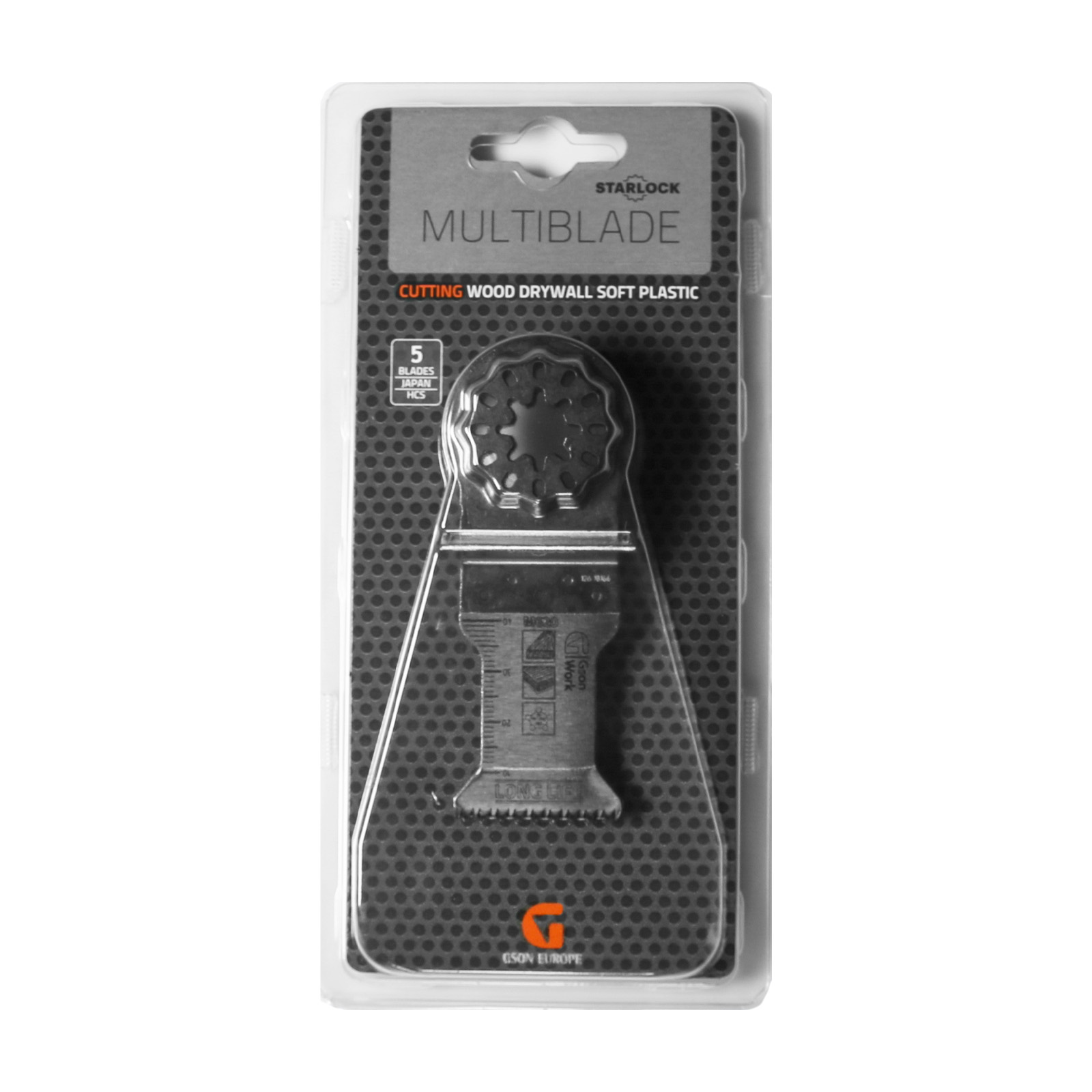 Multiblade Starlock Wood Japanese 35 x 42 mm 5 st - Bild 3
