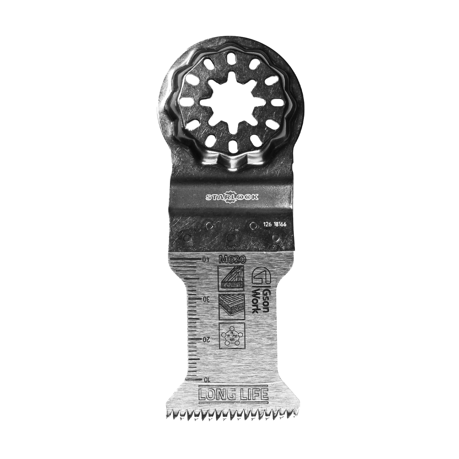 Multiblade Starlock Wood Japanese 35 x 42 mm 5 st - Bild 2