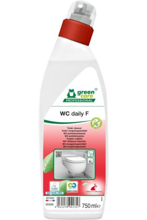 Toalettrengörare Green Care Professional WC Daily, 750 ml, färglös och doftfri (kartong/10st)