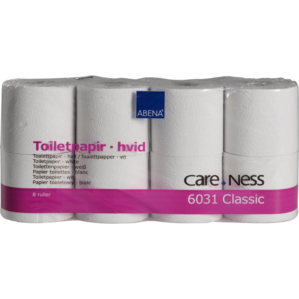 Toalettpapper ABENA Care-Ness Classic - 2 lager (Kartong, 56 rullar)