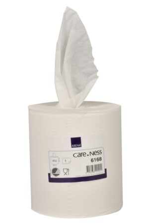 Handduksrulle - ABENA Care-Ness Excellent - 1 lager (Kartong, 6 rullar)