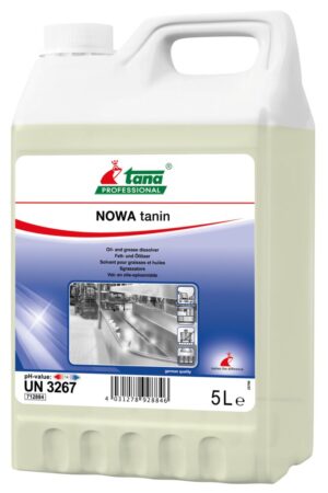 Kraftfullt rengöringsmedel Tana Professional NOWA Tanin, 5 l, utan färg och parfym (kartong/2ST)