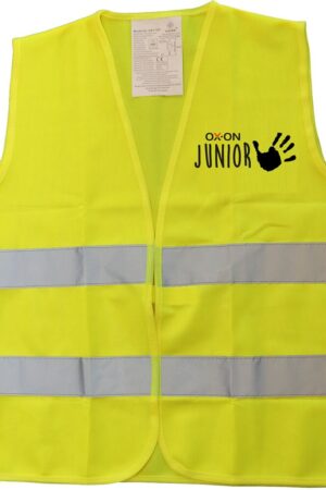 Reflexväst JUNIOR Comfort – Hi-Viz Yellow OX-ON gul, För barn 5-10 år