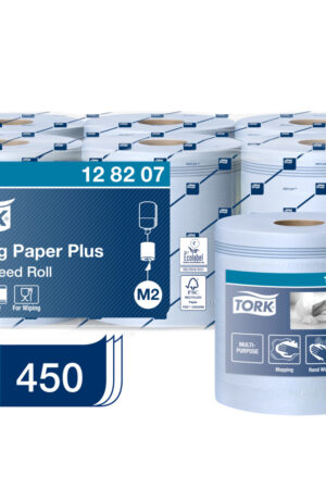 Tork M2 Plus 2 lager Avtorkningspapper Centrummatat (6/rullar)