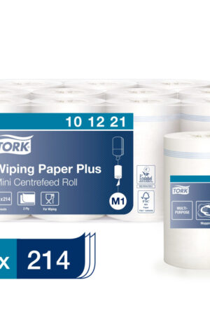 Tork M1 Plus 2 lager Avtorkningspapper Centrummatat, Kvantitet: 11 rullar