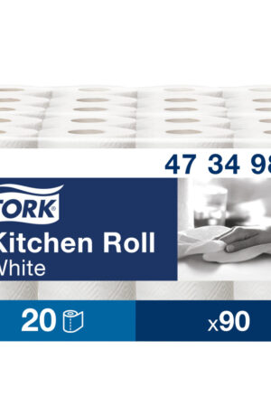 Tork Nature 2 lager Köksrulle Köksrulle Tork Nature 2-lag 20m vit, 90 ark (20/rullar)