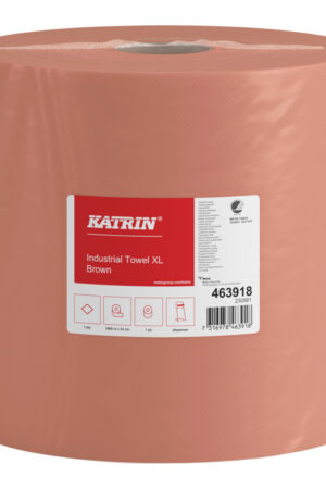 Avtorkningspapper Katrin Basic XL Brun 1000m, Kvantitet: 1 Rulle