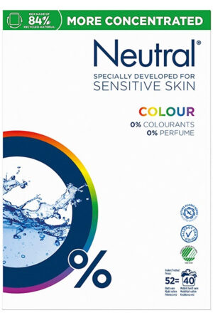 Tvättmedel Neutral, 1,95 kg, färgat
