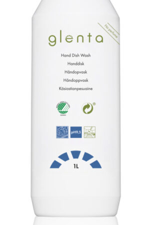 Handdisk Glenta, oparfymerad eller parfymerad, 1L (kartong/12 flaskor)