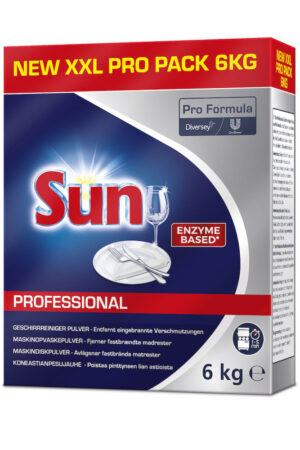 Maskindiskmedel Sun Professional 6kg pulver