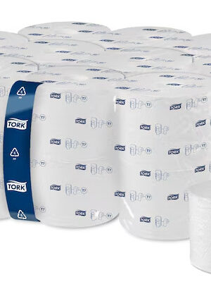 Toalettpapper Tork T7 OptiServe Coreless Advanced 2-lags 94,3m/rl (24/rullar)