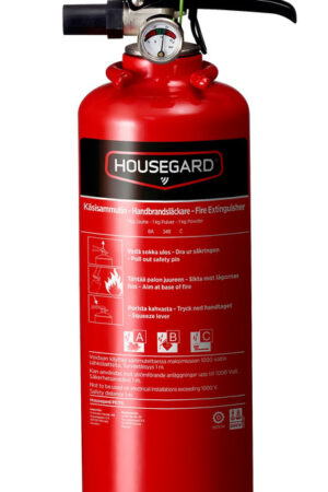 Housegard Brandsläckare pulver Brandsläckare Housegard PE1TG pulver
