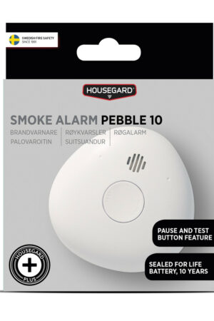 Housegard Pebble optisk brandvarnare Brandvarnare optisk Housegard Pebble 10 (10-pack)
