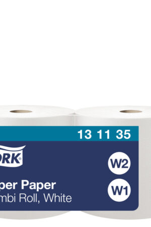 Tork W1/W2 rulle 1 lager Avtorkningspapper, Kvantitet: 2 rullar