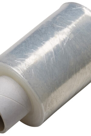 Ministräckfilm Ministräckfilm 9my 90mmx300m, transparent försträckt, 35 rlr + 2 handtag/kart, Kvantitet: 35 rullar