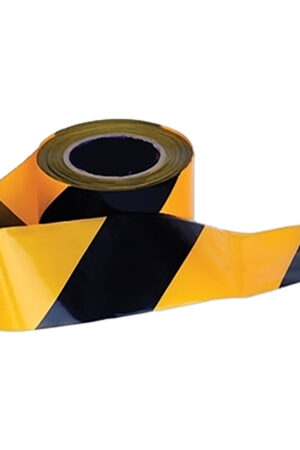 BT10 - Barricade / varning Tape Gul/Svart