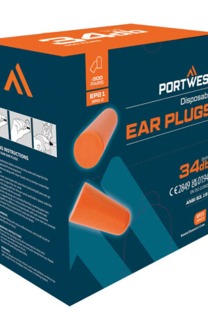 EP21 - Öron Plug Hållare Refill /(500) Orange