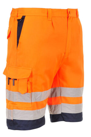 L043 - Hi-Vis Lightweight Polycotton Shorts