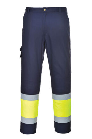 L049 - Hi-Vis lättviktiga kontrastfärgade klass änstbyxor