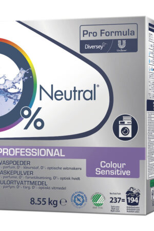 Pulvertvättmedel Neutral Professional Color, 8,55 kg