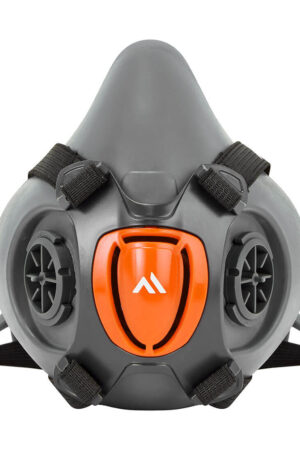 P421 - TPR Halv Mask Grå