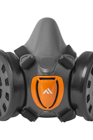 P422 - P422 - TPR halvmask kit (med P3 filter) Grå