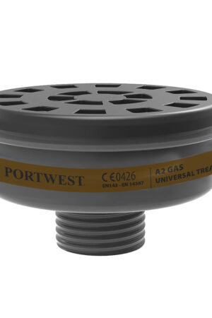 P906 - A2 Gas Filter Universal Thread (Pk6) Svart