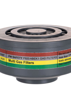 P920 - ABEK1 Gasfilter Special Trådanslutning Grå