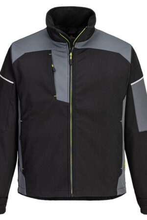 PW378 - PW3 Softshell Jacka (3L) Svart/Zoom Grå