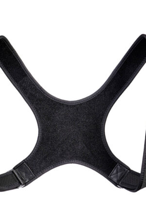 PW82 - Bälte för korrigering av rygghållning Svart