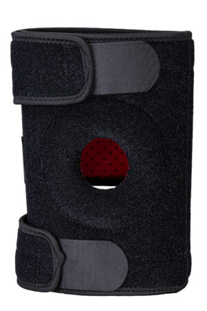 PW84 - Knästöd med öppen patella Svart