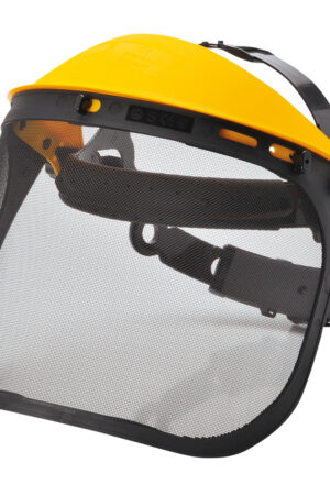 PW93 - Browguard med Mesh Visir Svart