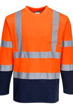 S280 - Hi-Vis Cotton Comfort Kontrast T-Shirt