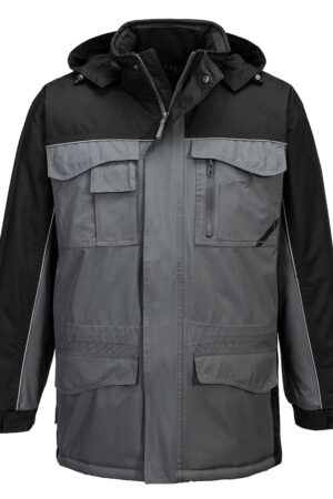 S562 - RS Parkas Svart/Grå