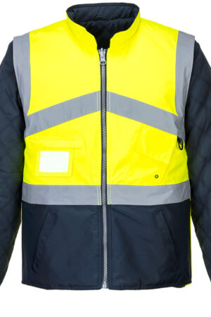 S769 - Hi-Vis 2-Färgs Jacka - Vändbar