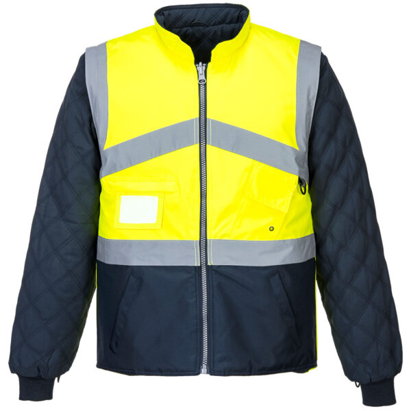 S769 - Hi-Vis 2-Färgs Jacka - Vändbar