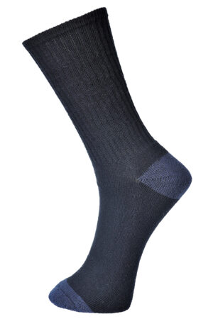 SK13 - Classic Cotton Sock Svart
