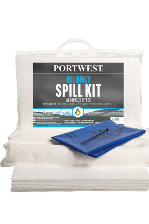 SM60 - PW Spill 20 Liter Endast olja Kit Vit