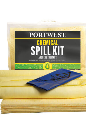 SM90 - PW Spill 20 Liter Kemikalie Kit Gul: