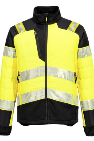 T170 - PW3 Hi-Vis Hybrid Baffle Jacka