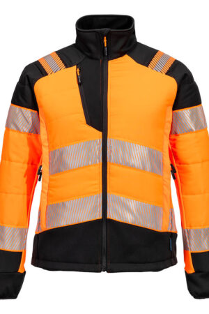 T171 - PW3 Hi-Vis Hybrid Baffle jacka för kvinnor