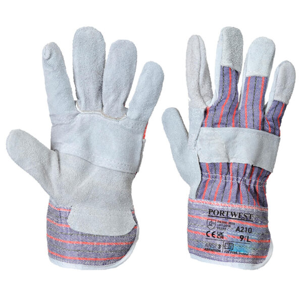A210 - Canadian Rigger Glove Grå (12PAR)
