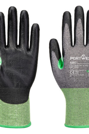 A637 - CS Cut C18 PU Glove Grå/Svart (12/PAR)