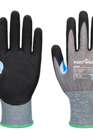 A648 - CS Cut D21 Nitrile Glove Grå/Svart (12PAR)