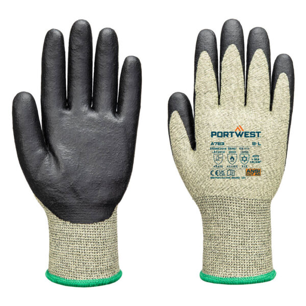 A783 - Arc Grip 13E Level 3 Handske Grön/Svart