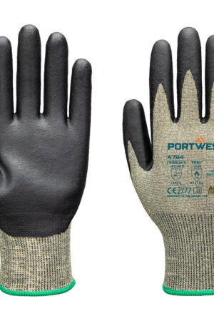 A784 - Arc Grip 18C Level 1 Handske Grön/Svart